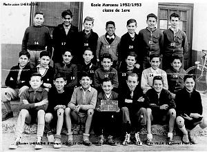 ECOLE MARCEAU GARCONS 1952 CEP